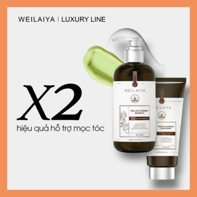 Bộ Dầu Gội Gừng Weilaiya – Hỗ Trợ Mọc Tóc, Ngăn Rụng Tóc Tự Nhiên - Ảnh 2