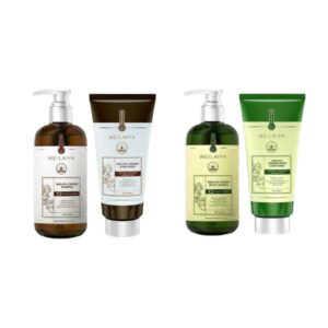 Bộ dầu gội đầu gừng Weilaiya Luxury hỗ trợ mọc tóc và chống lão hóa da đầu