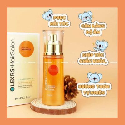 Dầu Dưỡng Tóc Olexrs Hairsalon Collagen Complex Hair Repair 80ml - Ảnh 2