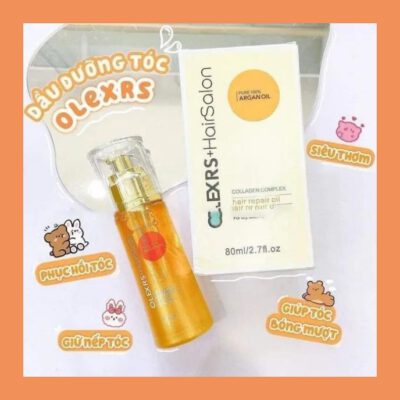 Dầu Dưỡng Tóc Olexrs Hairsalon Collagen Complex Hair Repair 80ml - Ảnh 3