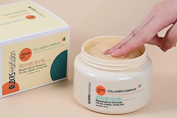 Kết cấu Kem Ủ Tóc Olexrs dưỡng tóc mềm mượt