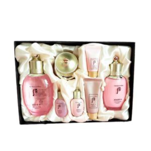 Bộ dưỡng ẩm sáng hồng Whoo Soo Hydrating Special Set cao cấp Hàn Quốc giúp da căng bóng, trẻ trung