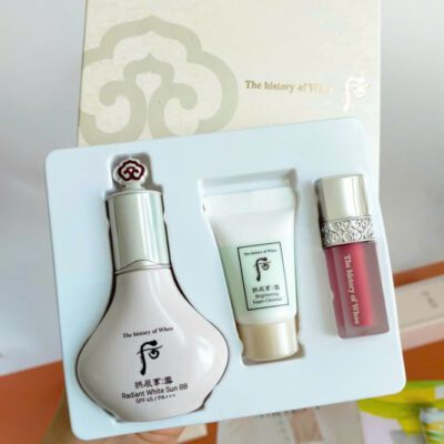Bộ Kem BB Chống Nắng Whoo Radiant White Sun BB SPF45/PA+++ - Ảnh 2