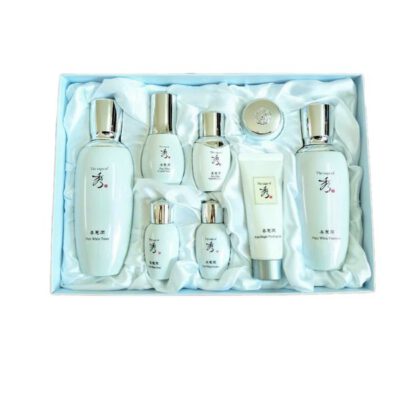 Set Dưỡng Trắng Da The Saga Of Xiu Pure White giúp dưỡng trắng, cấp ẩm và ngăn ngừa lão hóa da