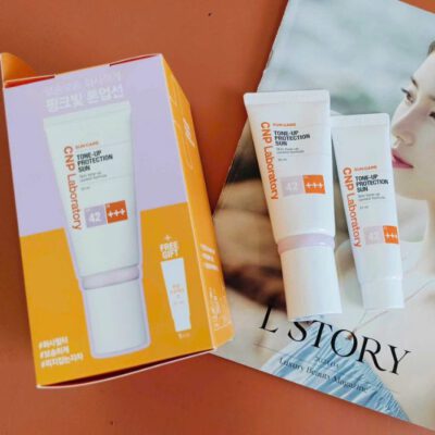 Sét Kem Chống Nắng CNP Laboratory Tone Up Protection - Ảnh 2