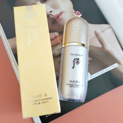 Kem Nền Whoo Mi Essential Foundation – Che Khuyết Điểm & Dưỡng Ẩm Hoàn Hảo - Ảnh 3
