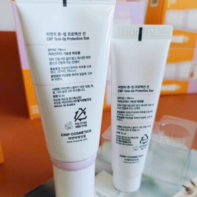 Sét Kem Chống Nắng CNP Laboratory Tone Up Protection - Ảnh 3