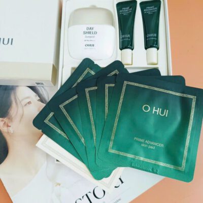 Set Kem Chống Nắng OHUI Day Shield Sunquid - Ảnh 3
