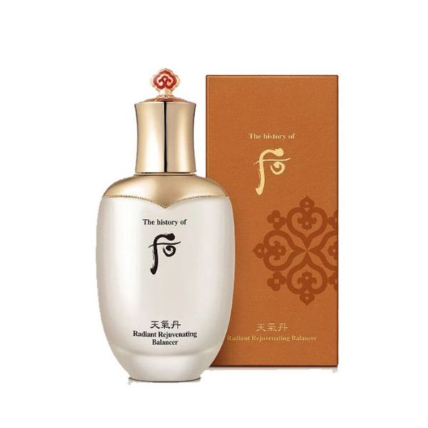 Nước hoa hồng Whoo Radiant Rejuvenating Balancer dưỡng ẩm và tái tạo da cao cấp Hàn Quốc