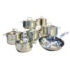 Bộ Nồi WMF Brilliant 6 món bằng thép không gỉ Cromargan 18/10 sáng bóng