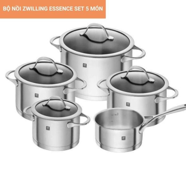 Hình 1 - Bộ nồi ZWILLING ESSENCE Sét 5 món