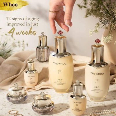 Bộ Dưỡng Tái Sinh Whoo Cheongidan Rejuvenating Pro-Radiance 7 Sản Phẩm – Bí Quyết Làn Da Trẻ Đẹp - Ảnh 3