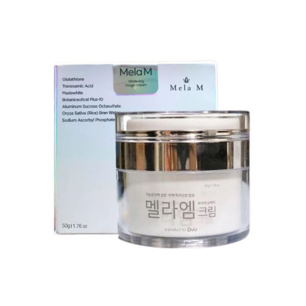 Kem Nám Mela M hỗ trợ làm mờ nám, sạm da và tàn nhang hiệu quả