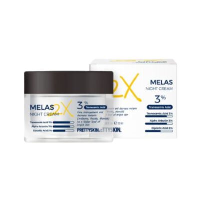 Kem dưỡng da ban ngày PrettySkin Melas 2X giúp dưỡng trắng và giảm thâm nám