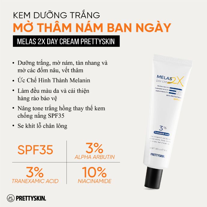 Hình 4a- Bộ dưỡng da Melas X plus