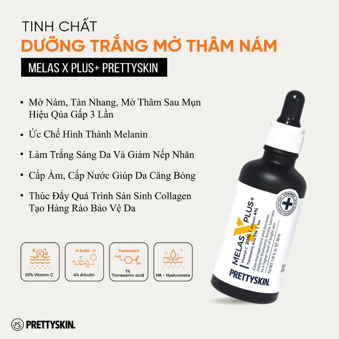 Hình 6a- Bộ dưỡng da Melas X plus