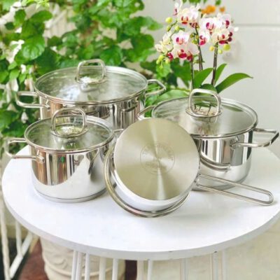 Hình 2 - Bộ nồi WMF Inspiration 4pc Cookware