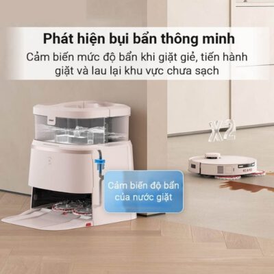 Robot hút bụi lau nhà Ecovacs Deebot T30 Pro Omni - Ảnh 4