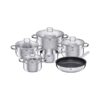 Bộ nồi inox cao cấp Silit Scalea sét 6 đầy đủ 6 món sang trọng