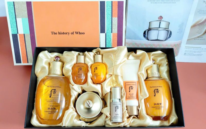 Bộ Dưỡng Ẩm Whoo Gongjinhyang Inyang 7 món