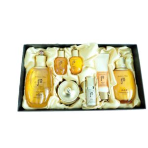 Bộ Dưỡng Ẩm Whoo Gongjinhyang Inyang 7 món giúp cấp ẩm, phục hồi và nuôi dưỡng làn da khỏe mạnh