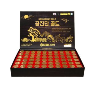 Viên hoàn An Cung Trầm Hương 60 viên đặt trong hộp gỗ Samsung Jangsoo