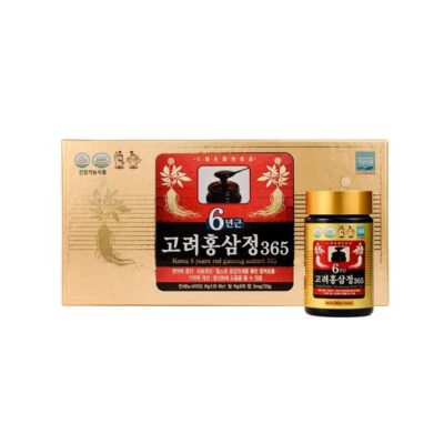 Hộp Cao Hồng Sâm 365 Hàn Quốc nguyên seal bên ngoài