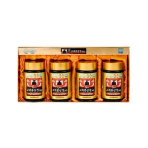 Bên trong hộp Cao Hồng Sâm 365 đầy đủ phụ kiện