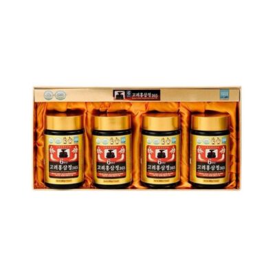 Bên trong hộp Cao Hồng Sâm 365 đầy đủ phụ kiện