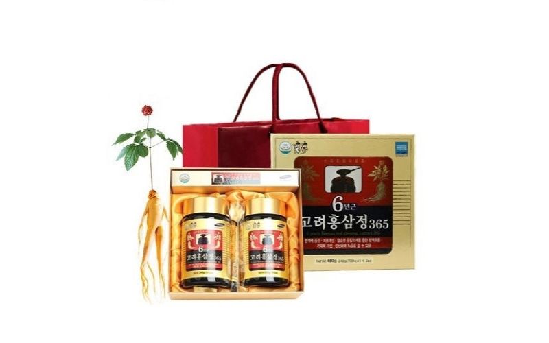 Cao Hồng Sâm 365 Hàn Quốc – Quà biếu sức khỏe cho người thân