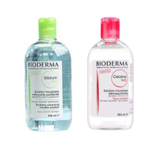 Nước tẩy trang Bioderma Crealine và Sébium chính hãng